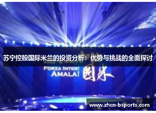 苏宁控股国际米兰的投资分析：优势与挑战的全面探讨