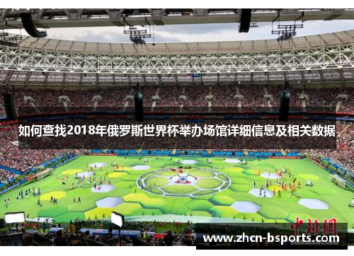如何查找2018年俄罗斯世界杯举办场馆详细信息及相关数据